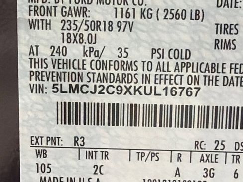 Used 2019 Lincoln MKC Select w/ Select Plus Package image 33