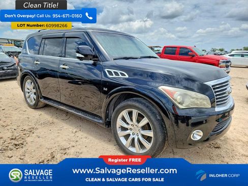 Used 2014 INFINITI QX80 4WD w/ Theater Package image 5