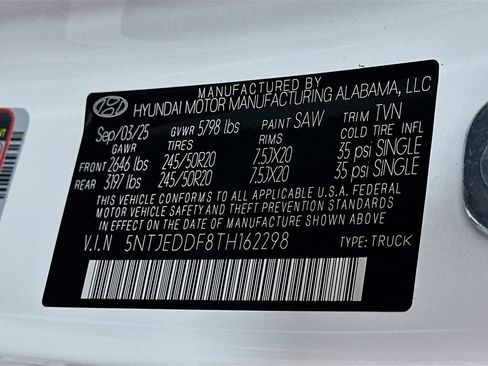 New 2026 Hyundai Santa Cruz Limited image 24