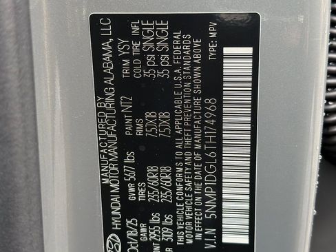 New 2026 Hyundai Santa Fe SE image 40