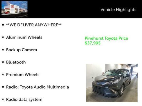 Used 2025 Toyota Sienna LE image 19