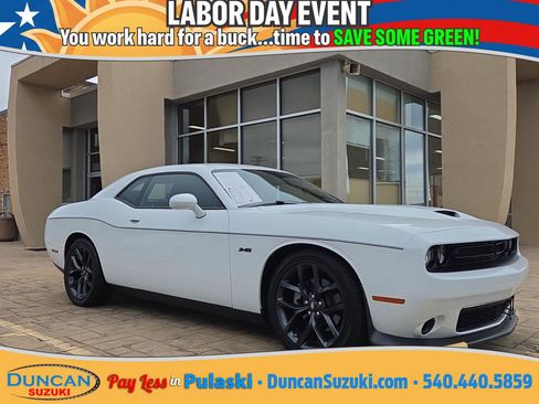 Used 2023 Dodge Challenger R/T w/ Blacktop Package RWD image 1