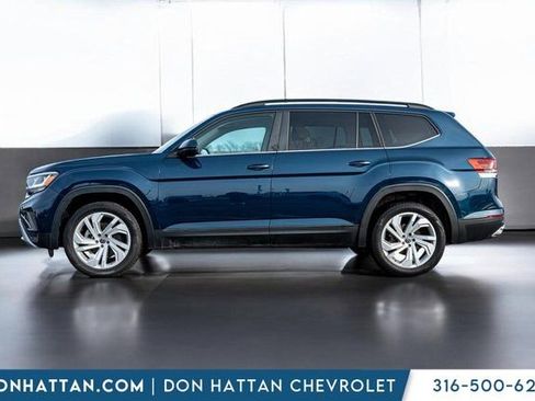 Used 2021 Volkswagen Atlas SE w/ Panoramic Sunroof Package image 2