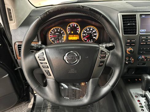 Used 2014 Nissan Armada Platinum w/ 2nd Row Captain Seat Package AWD/4WD image 13