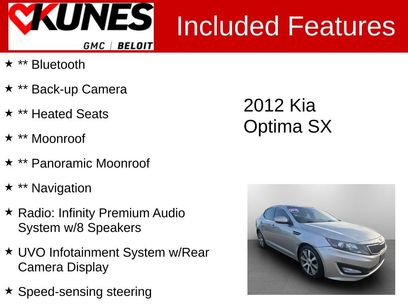 Used 2012 Kia Optima SX w/ Premium Touring Pkg