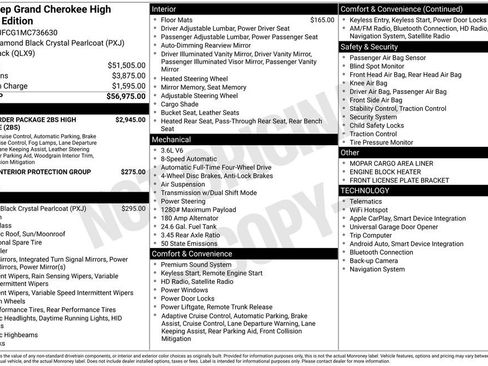 Used 2021 Jeep Grand Cherokee High Altitude image 50