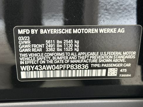 Used 2023 BMW i4 eDrive35 w/ Premium Package RWD image 28