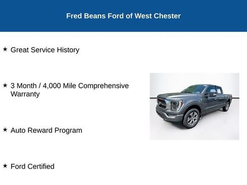 Used 2022 Ford F150 Platinum w/ Equipment Group 701A High AWD/4WD image 6