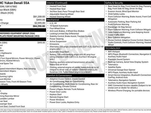 Used 2025 GMC Yukon Denali AWD/4WD image 7