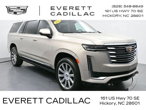 Certified 2024 Cadillac Escalade ESV Premium Luxury Platinum w/ Heavy-Duty Trailer Package image 1