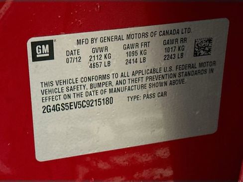 Used 2012 Buick Regal Premium FWD image 30