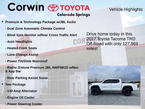 Used 2017 Toyota Tacoma TRD Off-Road image 6