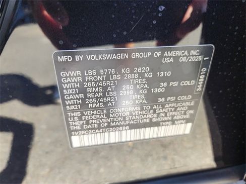 New 2026 Volkswagen Atlas Cross Sport SEL Premium R-Line image 9