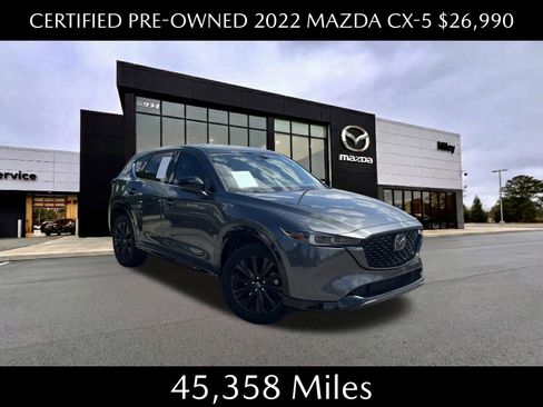 Certified 2022 MAZDA CX-5 AWD 2.5 Turbo image 1