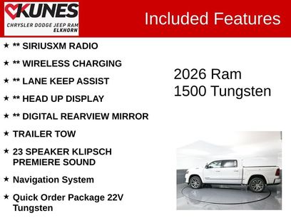 New 2026 RAM 1500 Tungsten w/ Towing Technology Group