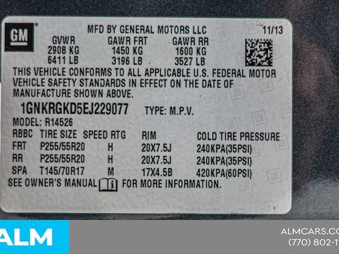 Used 2014 Chevrolet Traverse LT w/ All-Star Edition FWD image 42