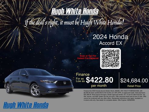 Used 2024 Honda Accord EX image 3