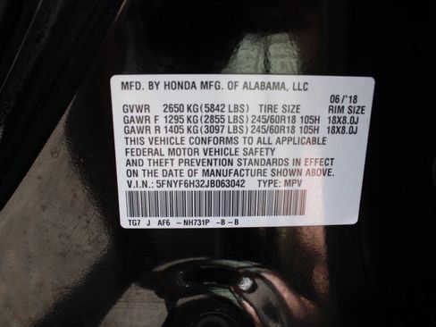 Used 2018 Honda Pilot EX image 44