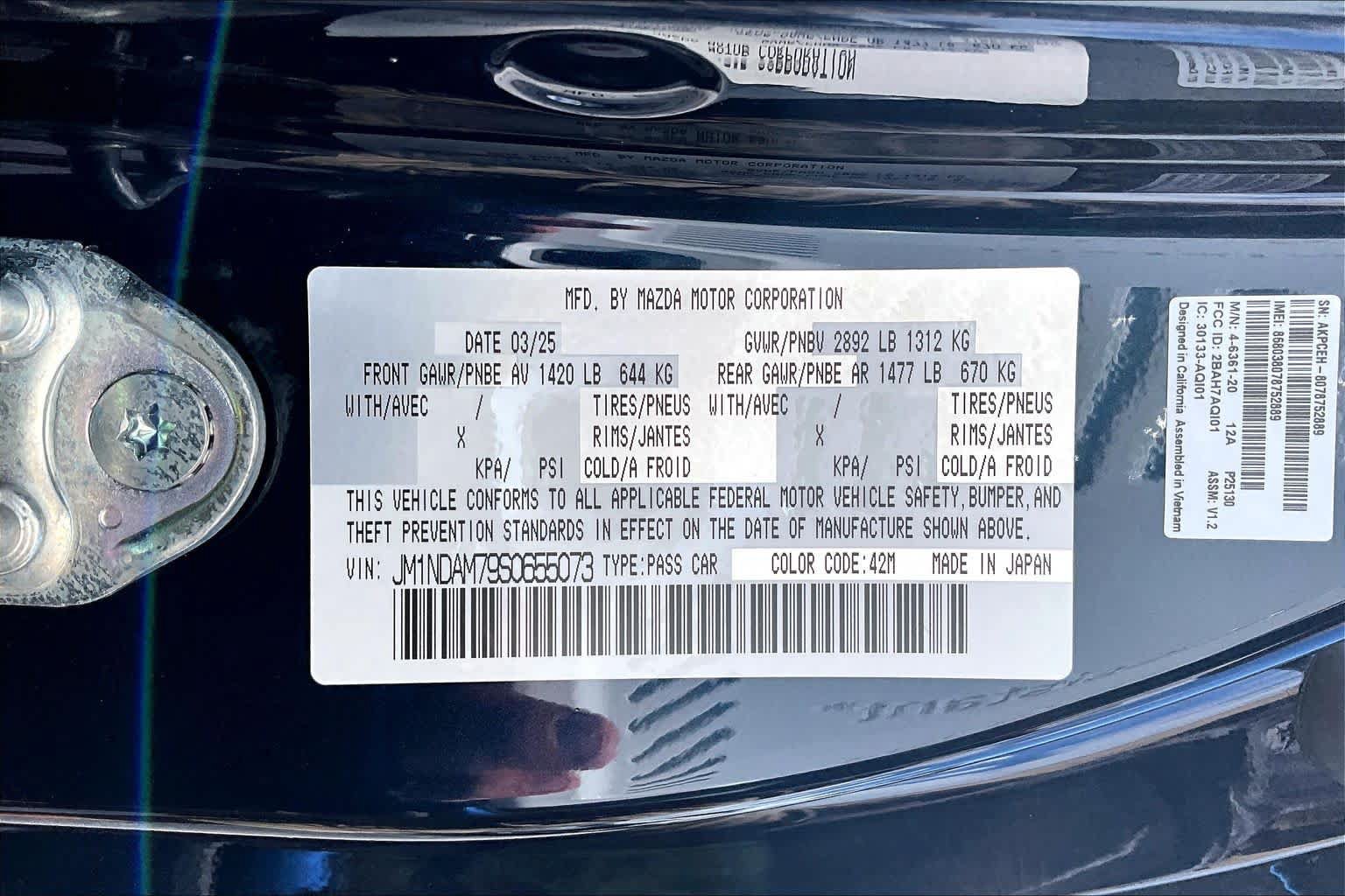 Used 2025 MAZDA MX-5 Miata RF Grand Touring RWD image 32