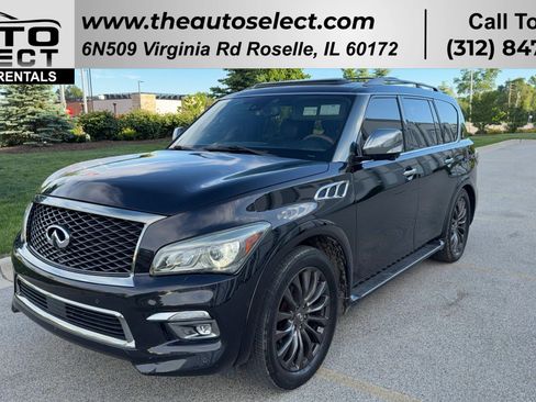 Used 2017 INFINITI QX80 Limited w/ All Season Package AWD/4WD image 1