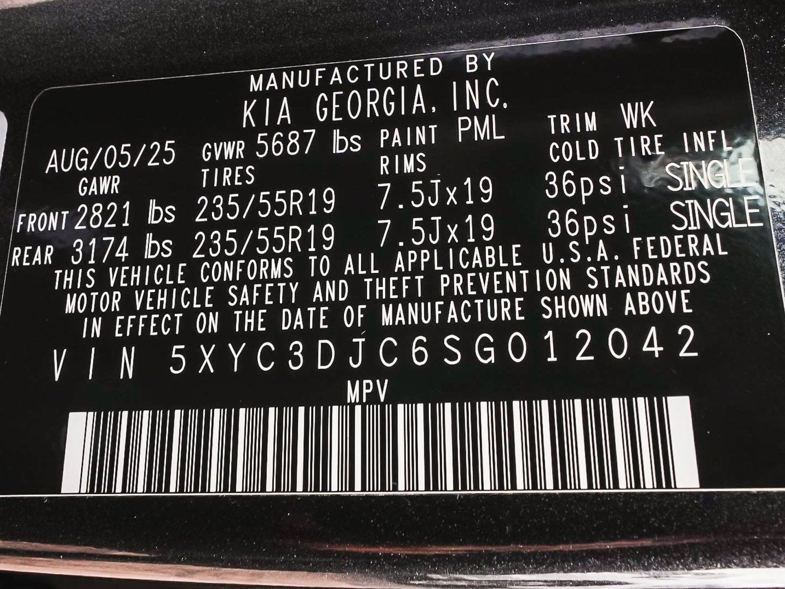 Used 2025 Kia EV6 Light w/ Light LR Technology Package AWD/4WD image 16