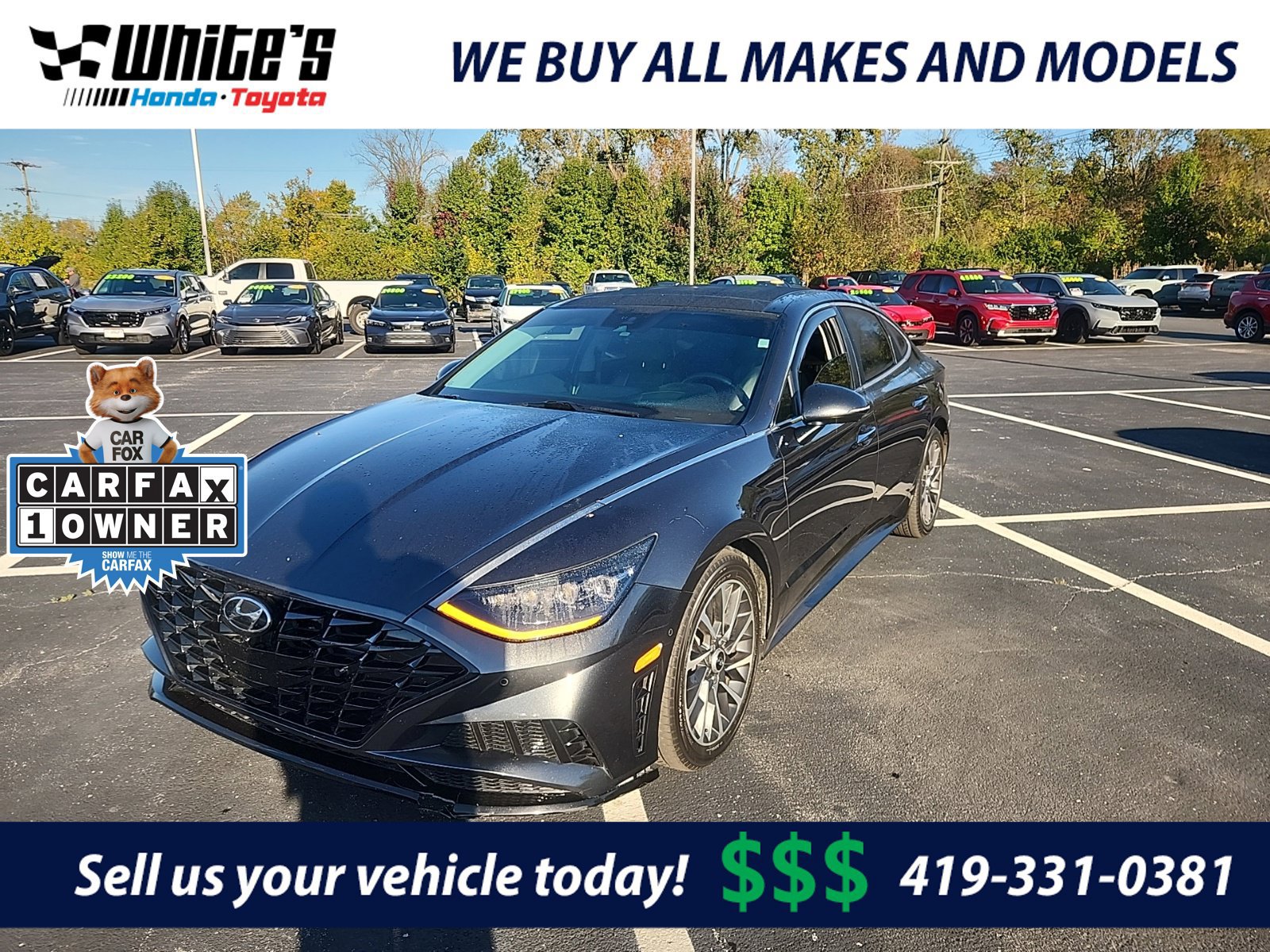 Used 2022 Hyundai Sonata Limited w/ Preferred Accessory Package FWD image 1