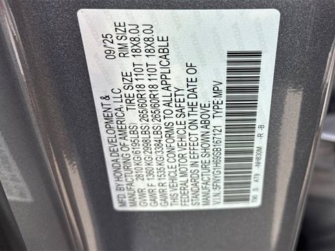 New 2025 Honda Pilot TrailSport image 21