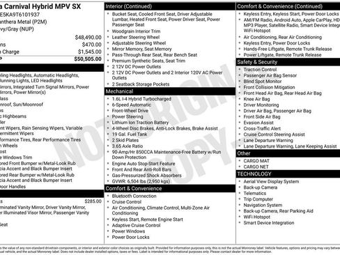 New 2026 Kia Carnival SX image 6