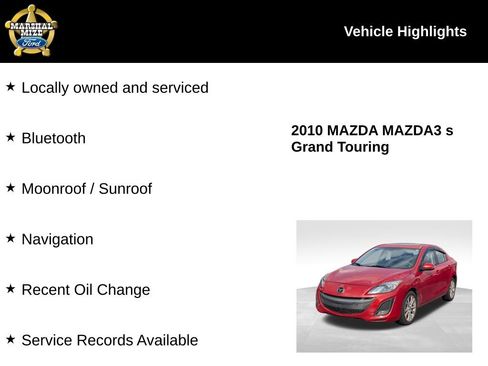Used 2010 MAZDA MAZDA3 s Grand Touring image 2