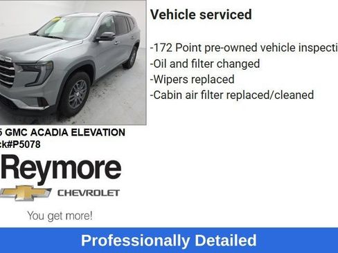 Used 2025 GMC Acadia Elevation AWD/4WD image 62