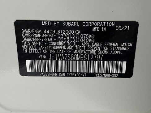 Used 2021 Subaru WRX STI w/ Popular Package #1 image 21