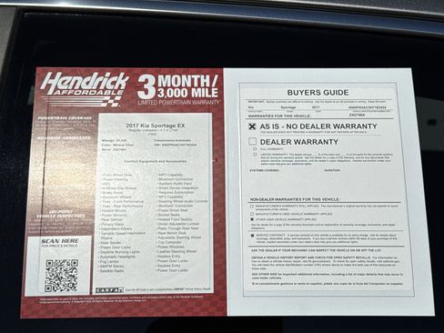 Used 2017 Kia Sportage EX w/ EX Premium Package image 36