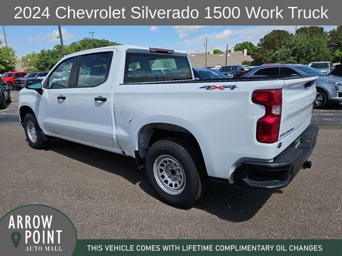 Used 2024 Chevrolet Silverado 1500 W/T w/ Trailering Package AWD/4WD image 8