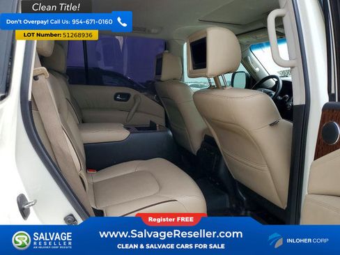 Used 2017 Nissan Armada Platinum w/ Captain Seat Package RWD image 15