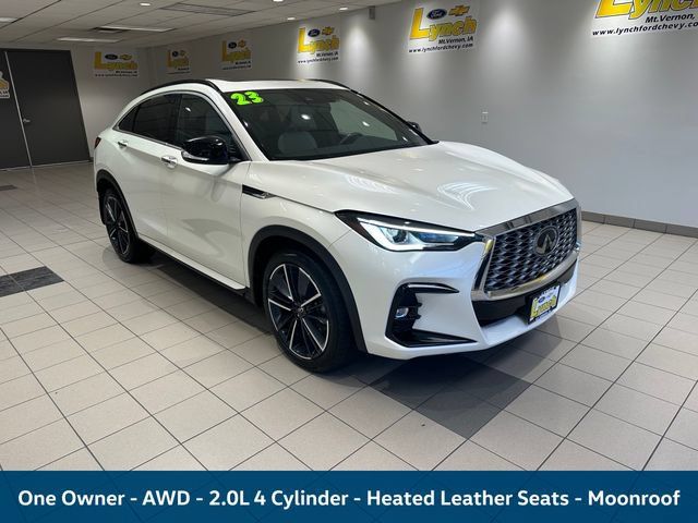 Used 2023 INFINITI QX55 Luxe w/ Cargo Package AWD/4WD 360° Tour