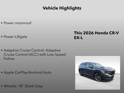 New 2026 Honda CR-V EX-L image 5