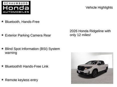 New 2026 Honda Ridgeline Sport image 7