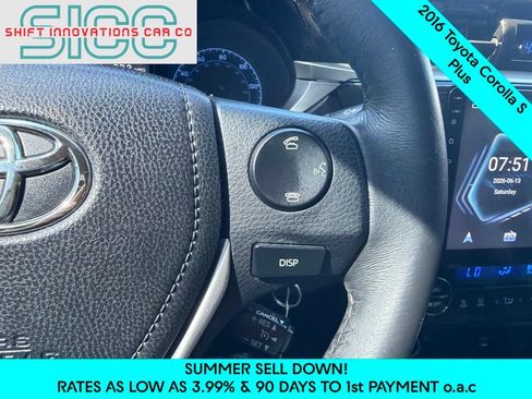 Used 2016 Toyota Corolla S FWD image 12
