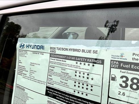 New 2026 Hyundai Tucson Blue SE AWD/4WD image 14