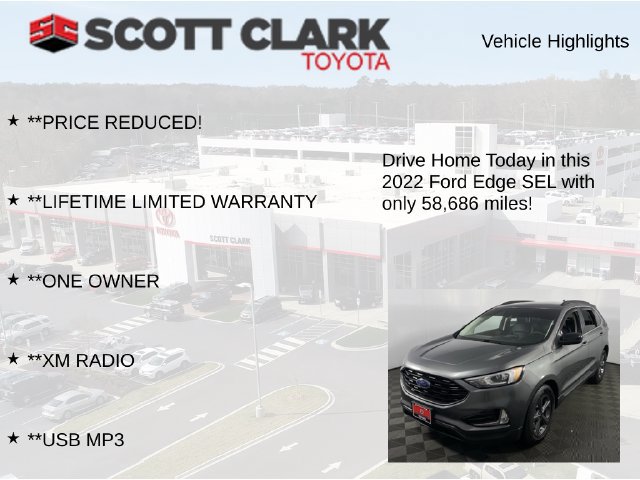 Used 2022 Ford Edge SEL w/ Sport Appearance Package AWD/4WD image 13