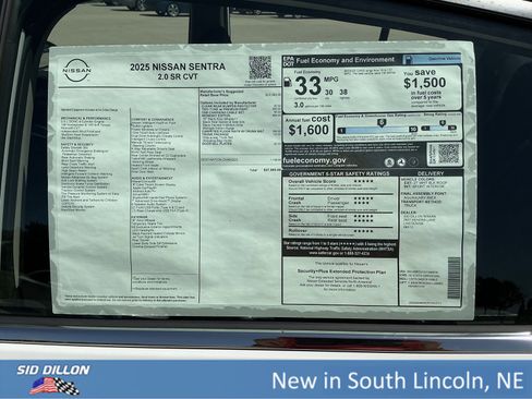 New 2025 Nissan Sentra SR w/ Midnight Edition image 13