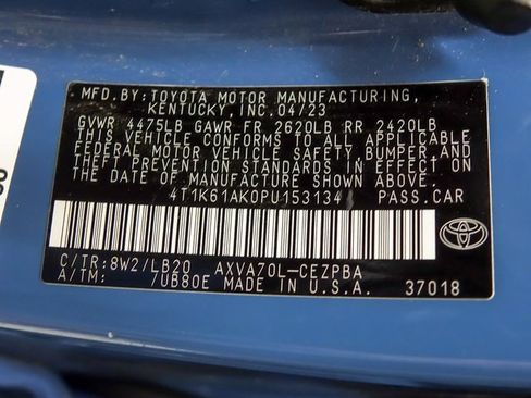 Certified 2023 Toyota Camry XSE image 28