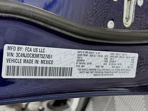 Used 2021 Jeep Compass Limited image 12