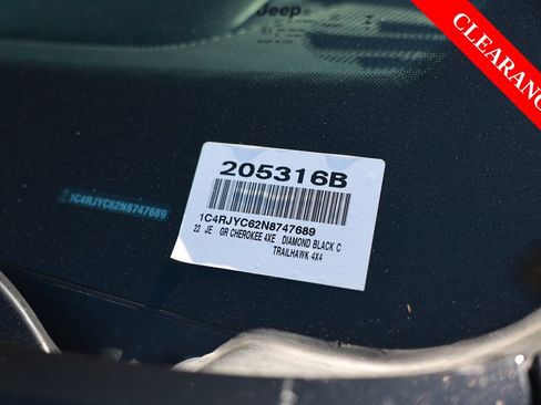 Used 2022 Jeep Grand Cherokee Trailhawk w/ Advanced Protech Group II AWD/4WD image 45