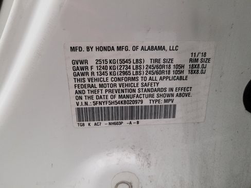 Used 2019 Honda Pilot EX-L image 33