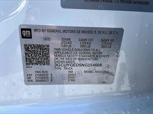 Used 2022 Chevrolet Silverado 1500 LTZ w/ LTZ Premium Package image 6