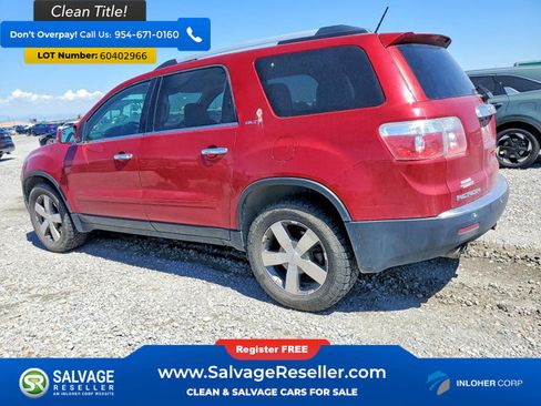 Used 2012 GMC Acadia SLT AWD/4WD image 3