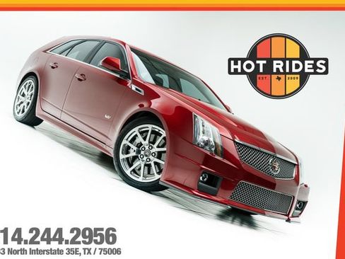 Used 2012 Cadillac CTS V w/ Wood Trim Package RWD image 1