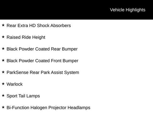 Used 2024 RAM 1500 Classic Warlock w/ Electronics Group image 6