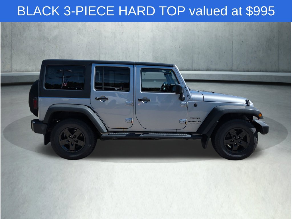 Used 2017 Jeep Wrangler Unlimited Sport w/ Quick Order Package 24S AWD/4WD image 8